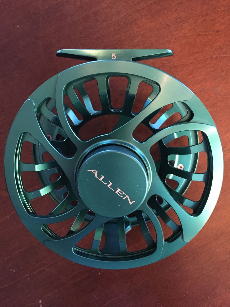 Allen Kraken 5 Fly Reel 1215wt Bloodydecks